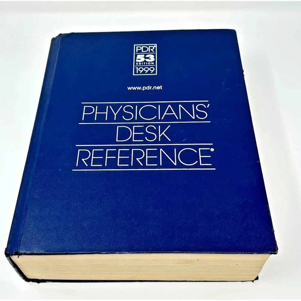 Vintage Physicians Desk Reference PDR 53rd Edition 1999 Hardcover‎ Medical Guide